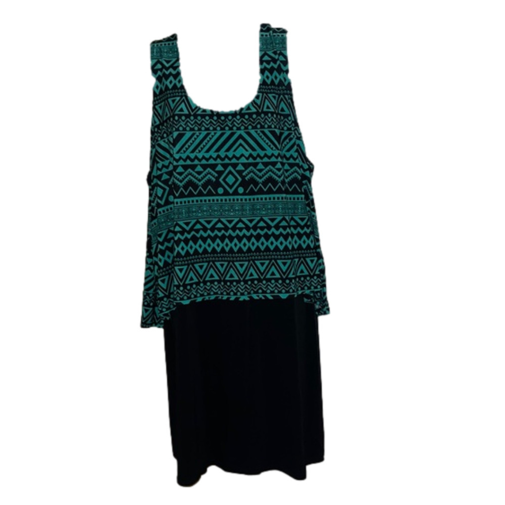 NWT print Espresso dress 2X